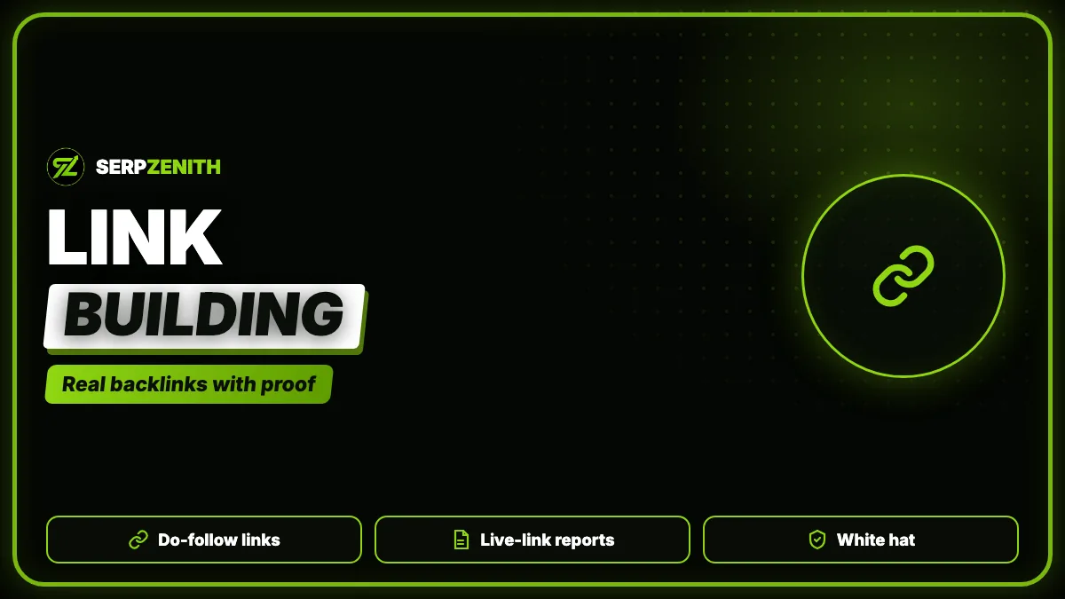 Link Building — SerpZenith