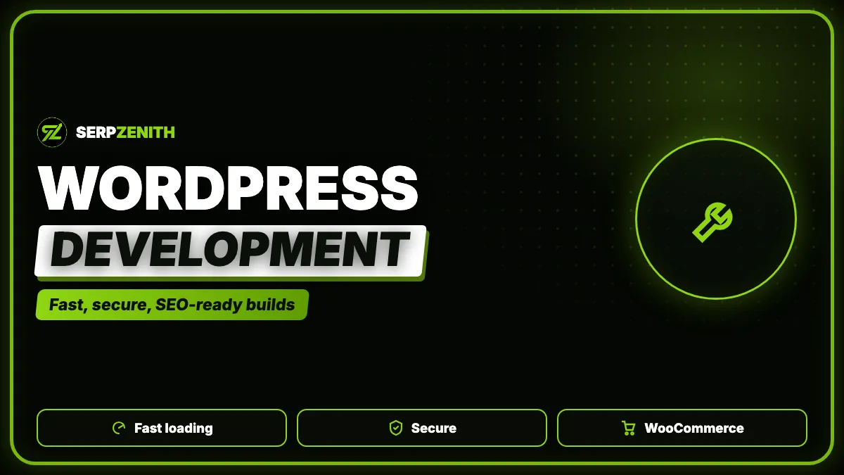 WordPress Development — SerpZenith