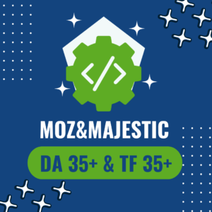 MOZ DA 35+ & Majestic TF 30