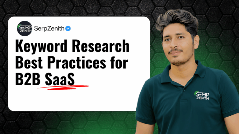 Keyword Research Best Practices for B2B SaaS