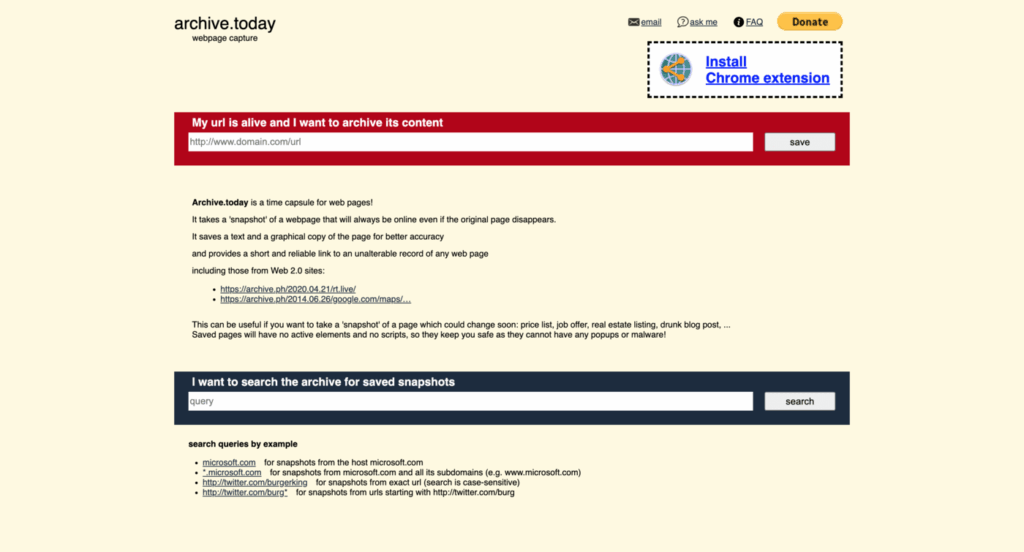 Top 10 Wayback Machine Alternatives in 2026 3 Archive.today (Archive.is)