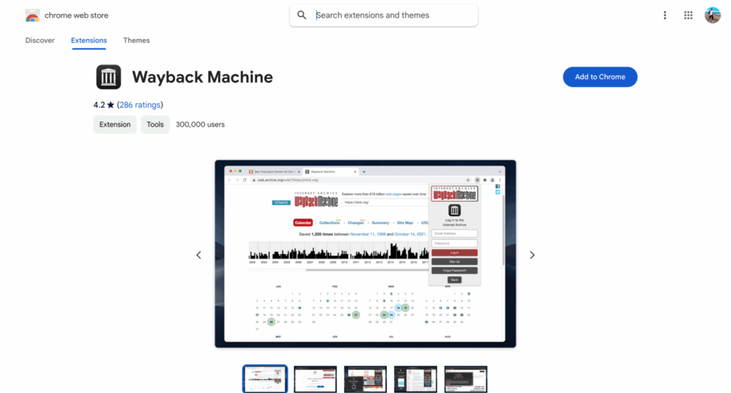 Top 10 Wayback Machine Alternatives in 2026 12 Wayback extension (for Chrome)