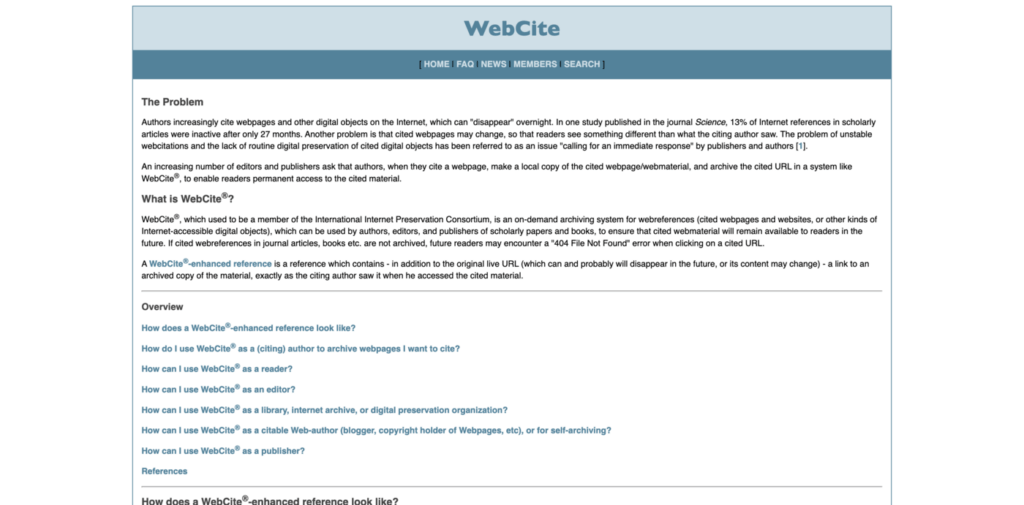 Top 10 Wayback Machine Alternatives in 2026 8 WebCite