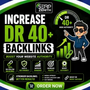 increase ahrefs dr 40