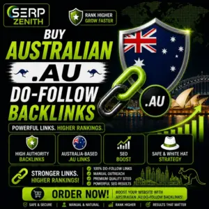 Buy Australian .AU Do-Follow Backlinks