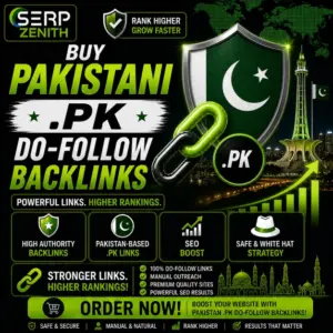 Buy Pakistani .PK Do-Follow Backlinks