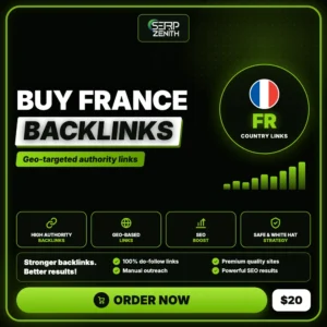 Buy France Backlinks — SerpZenith geo-targeted do-follow backlinks service
