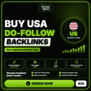 Buy USA Do Follow Backlinks — SerpZenith geo-targeted do-follow backlinks service