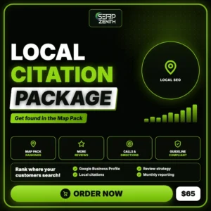 Local Citation Package — SerpZenith local SEO service