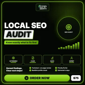 Local SEO Audit — SerpZenith SEO audit service