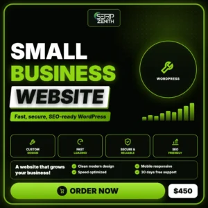Small Business Website — SerpZenith WordPress development service