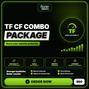 TF CF Combo Package — SerpZenith high authority backlink building service